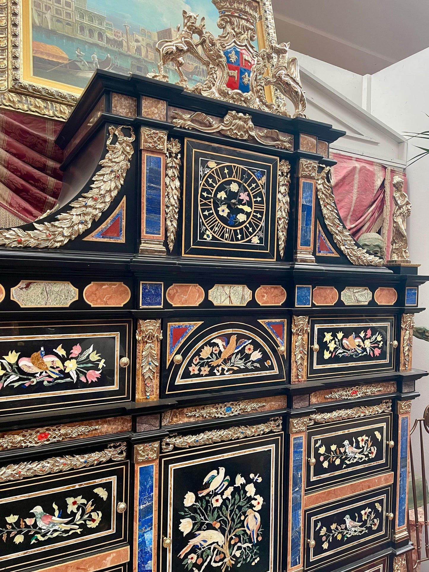 The Badminton Cabinet - Reproduction of the original 1950 Italy