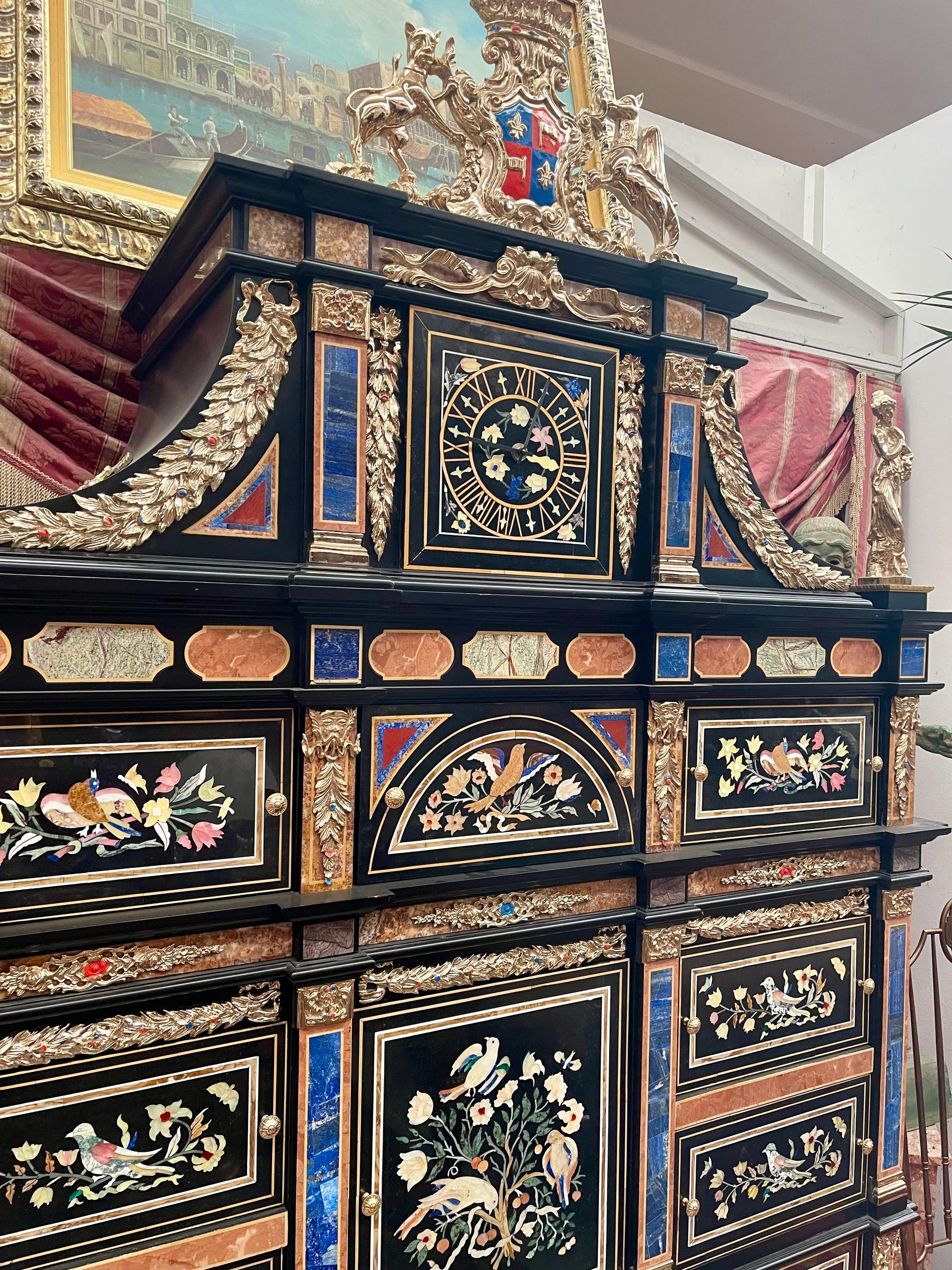 The Badminton Cabinet - Reproduction of the original 1950 Italy