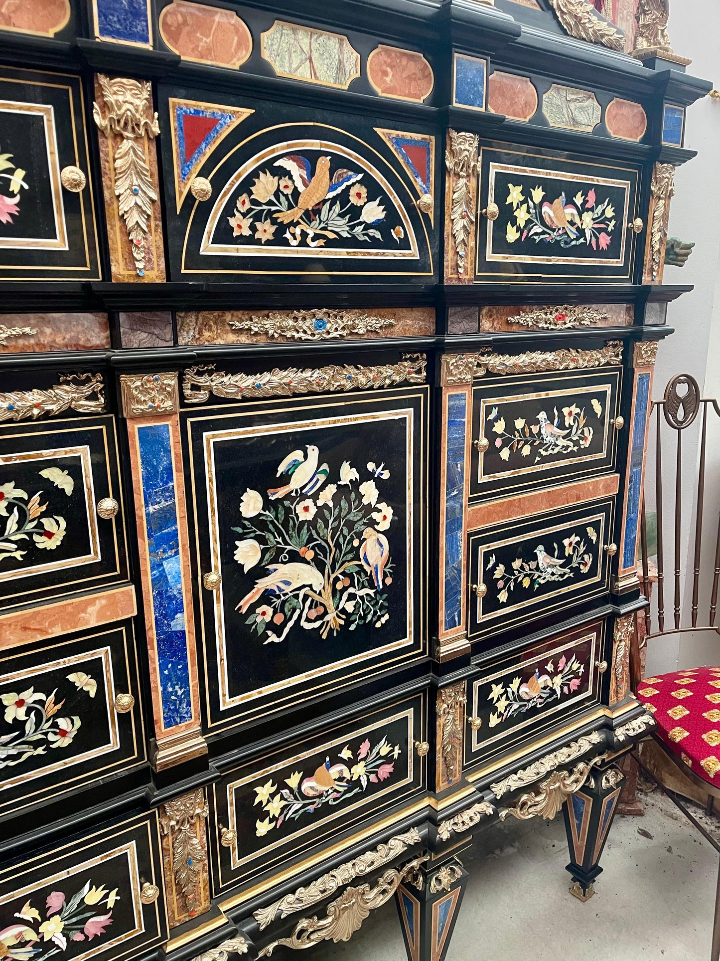 The Badminton Cabinet - Reproduction of the original 1950 Italy