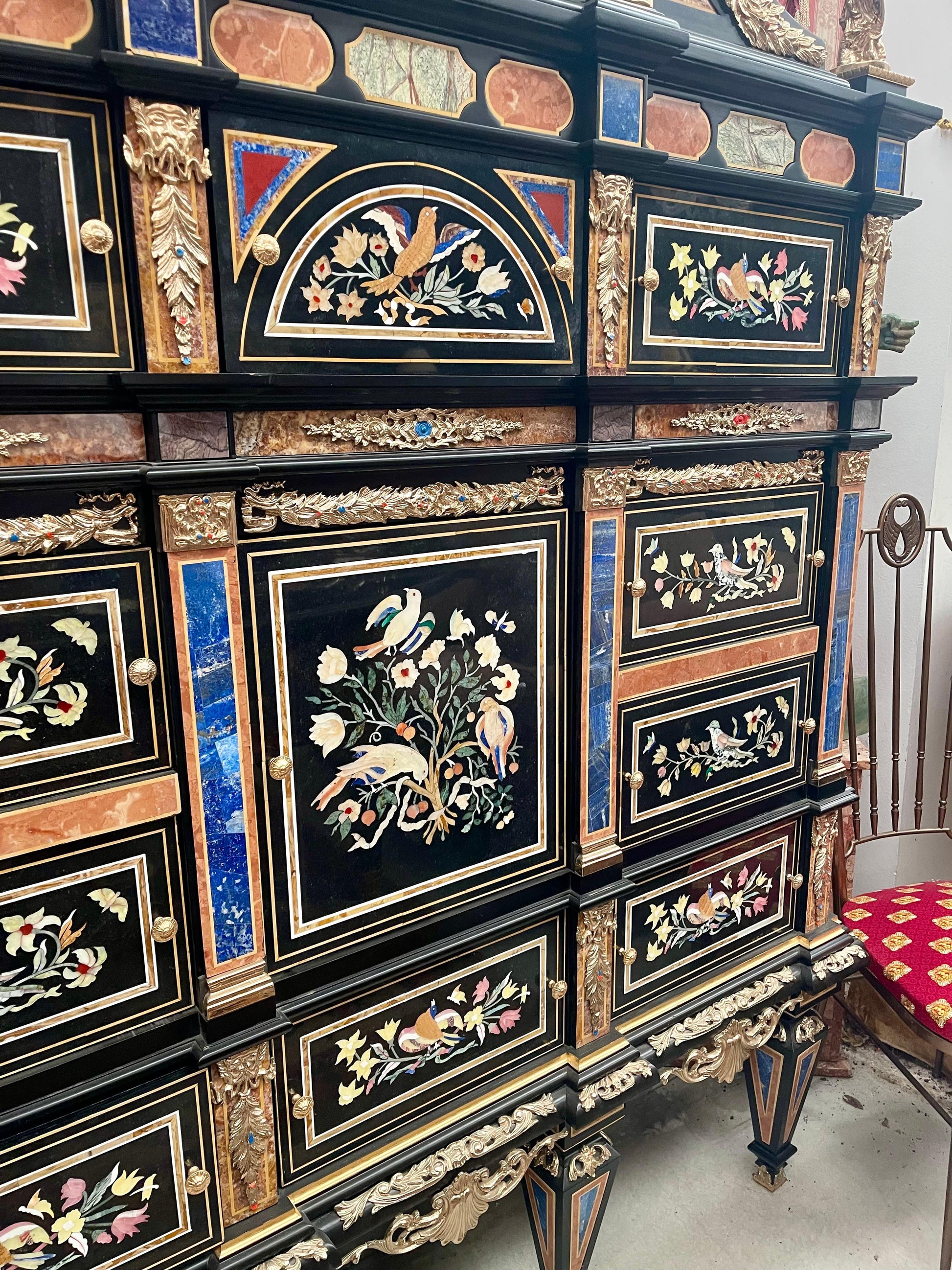 The Badminton Cabinet - Reproduction of the original 1950 Italy