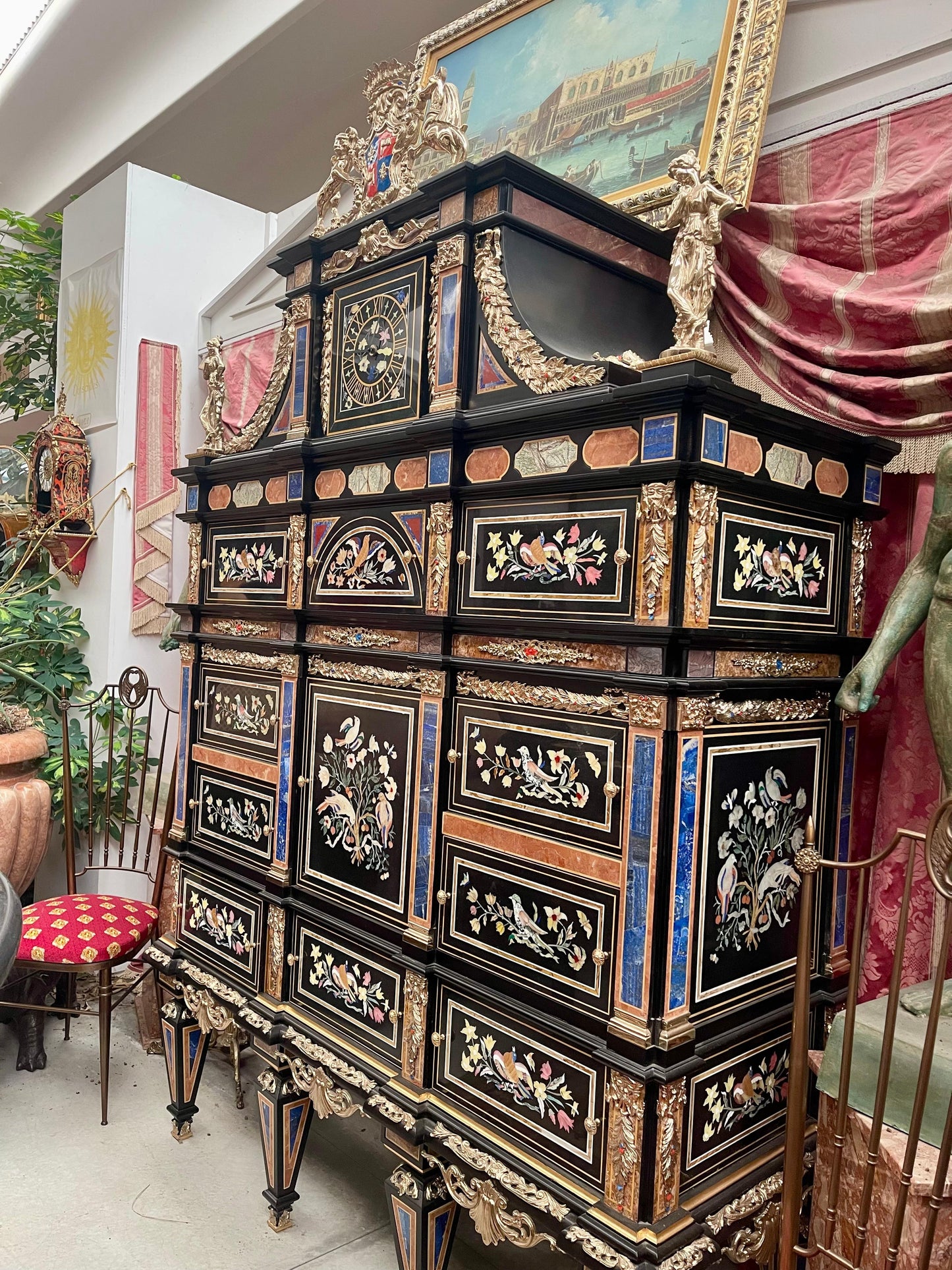 The Badminton Cabinet - Reproduction of the original 1950 Italy