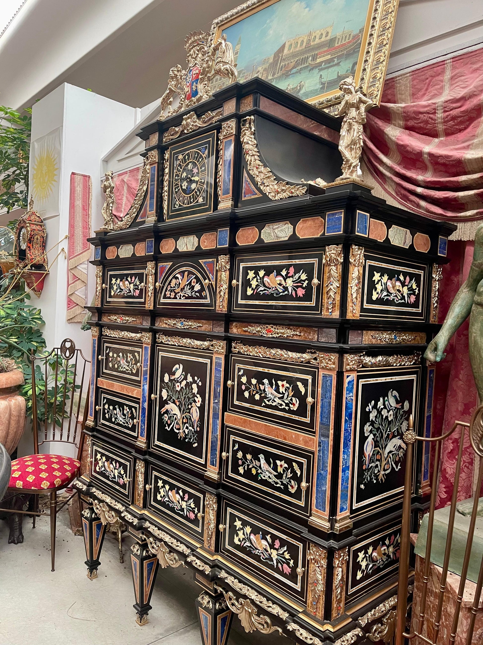 The Badminton Cabinet - Reproduction of the original 1950 Italy