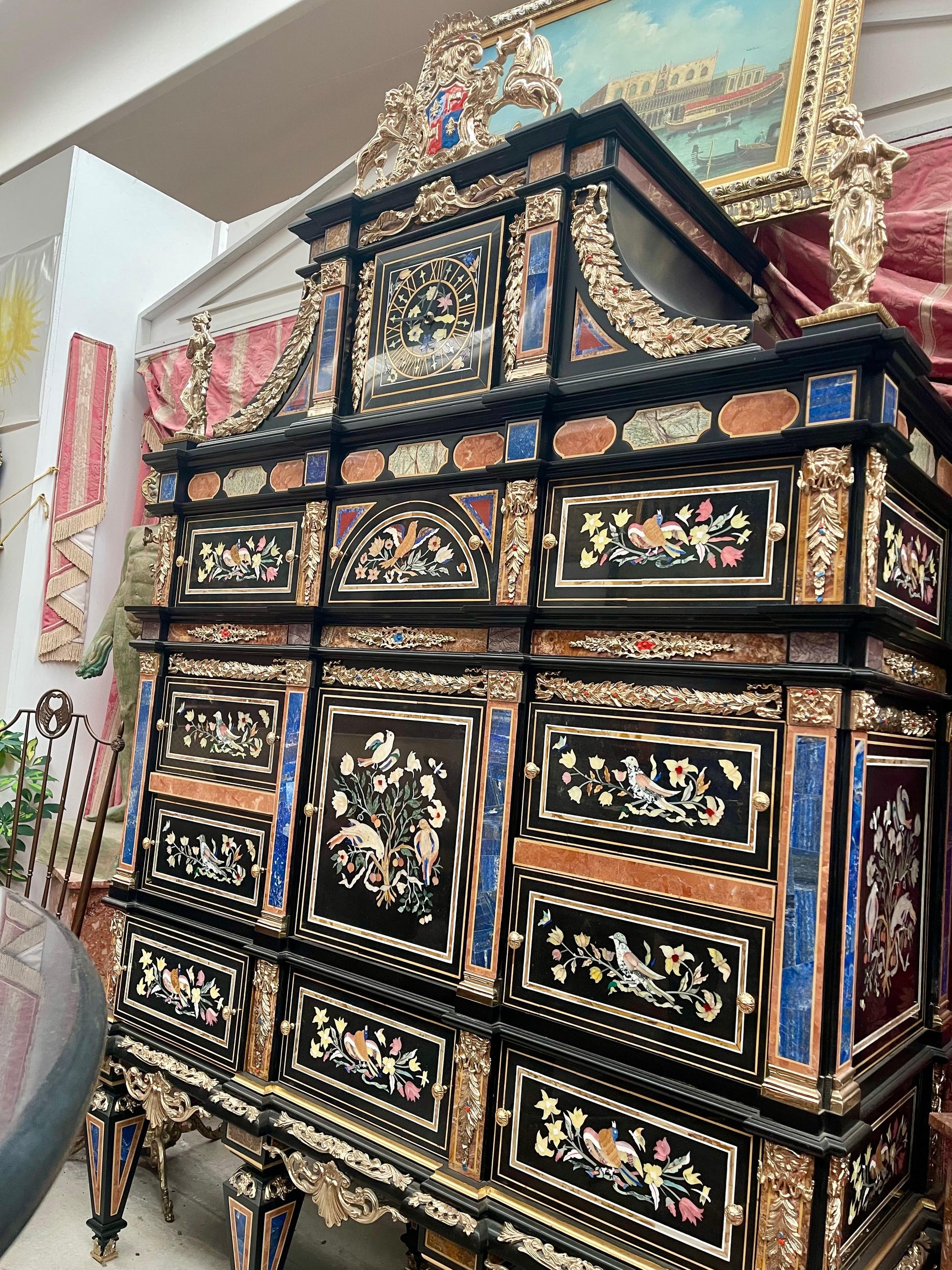 The Badminton Cabinet - Reproduction of the original 1950 Italy