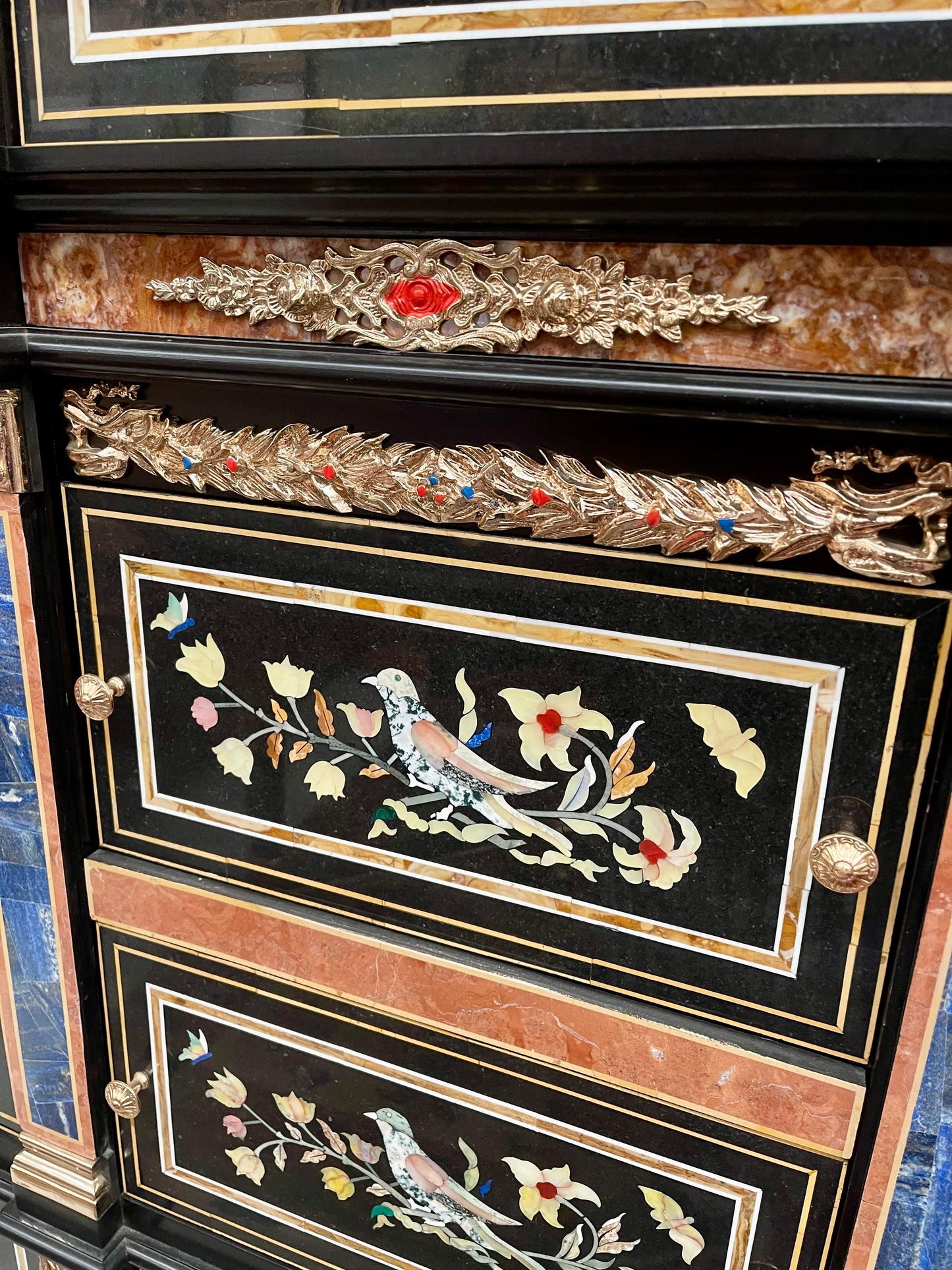 The Badminton Cabinet - Reproduction of the original 1950 Italy