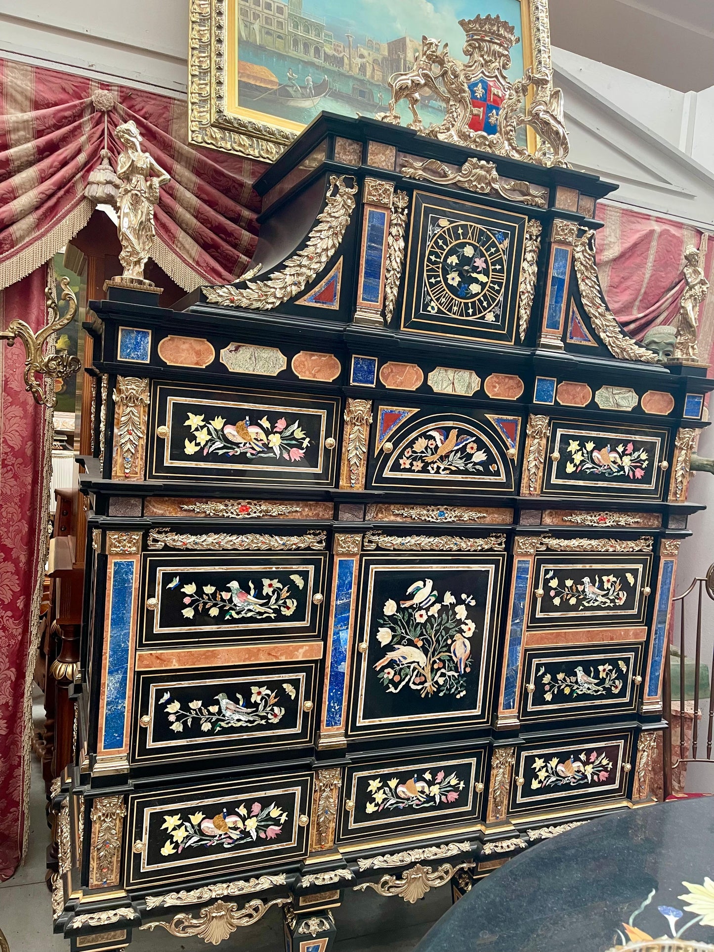 The Badminton Cabinet - Reproduction of the original 1950 Italy