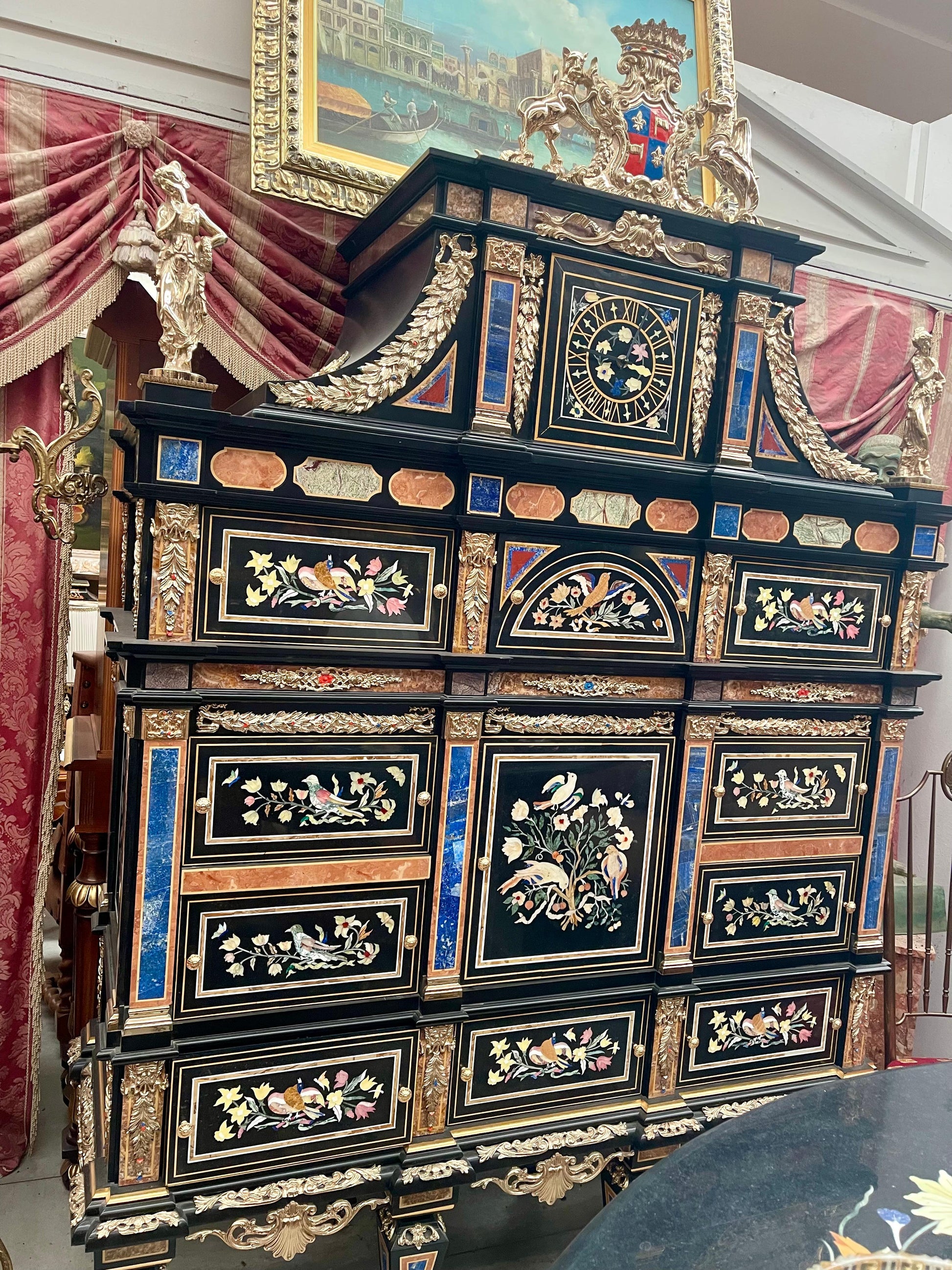 The Badminton Cabinet - Reproduction of the original 1950 Italy