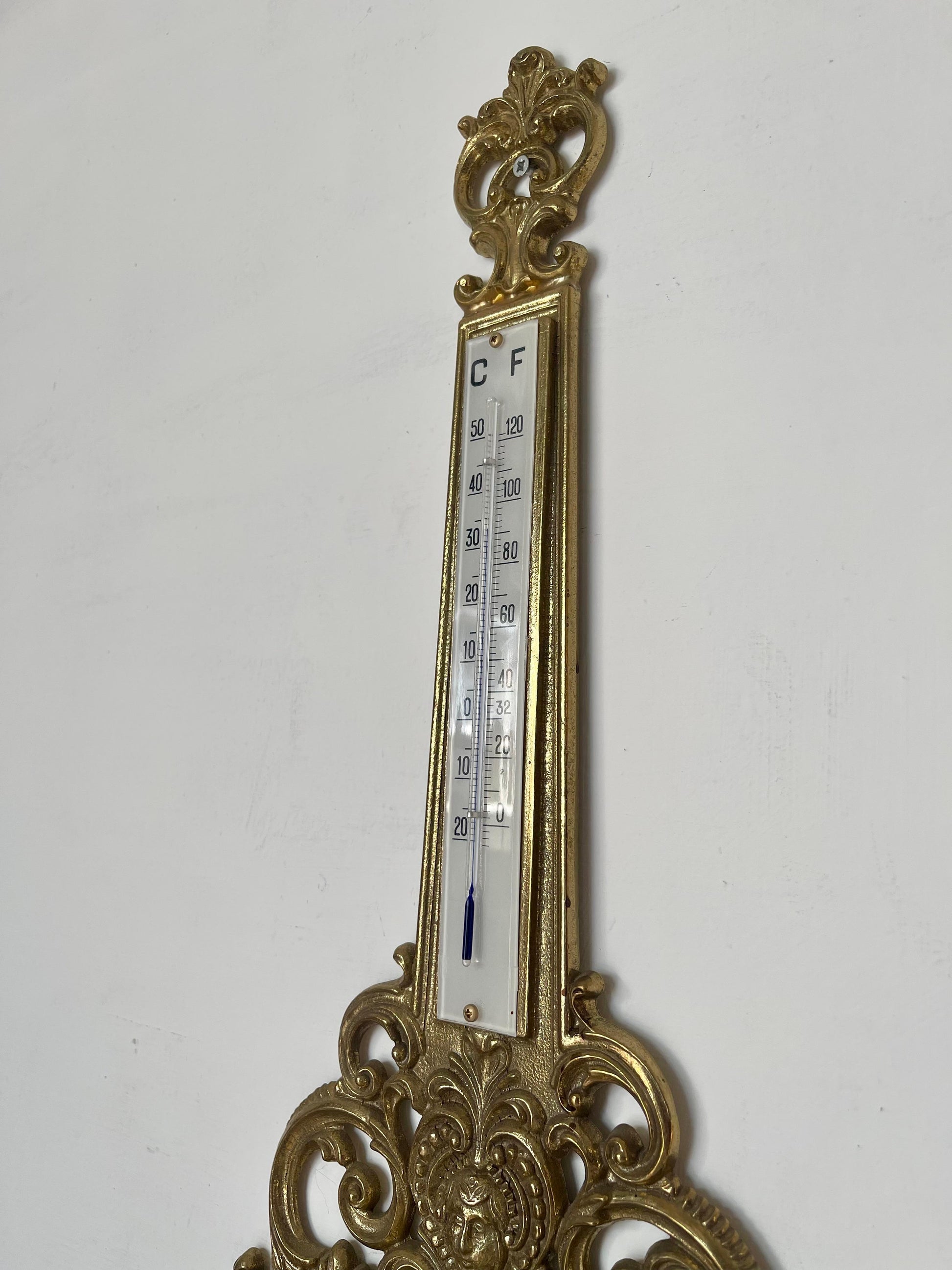 Bellisimo Orologio con barometro in ottone anni 2000 - Nuovo