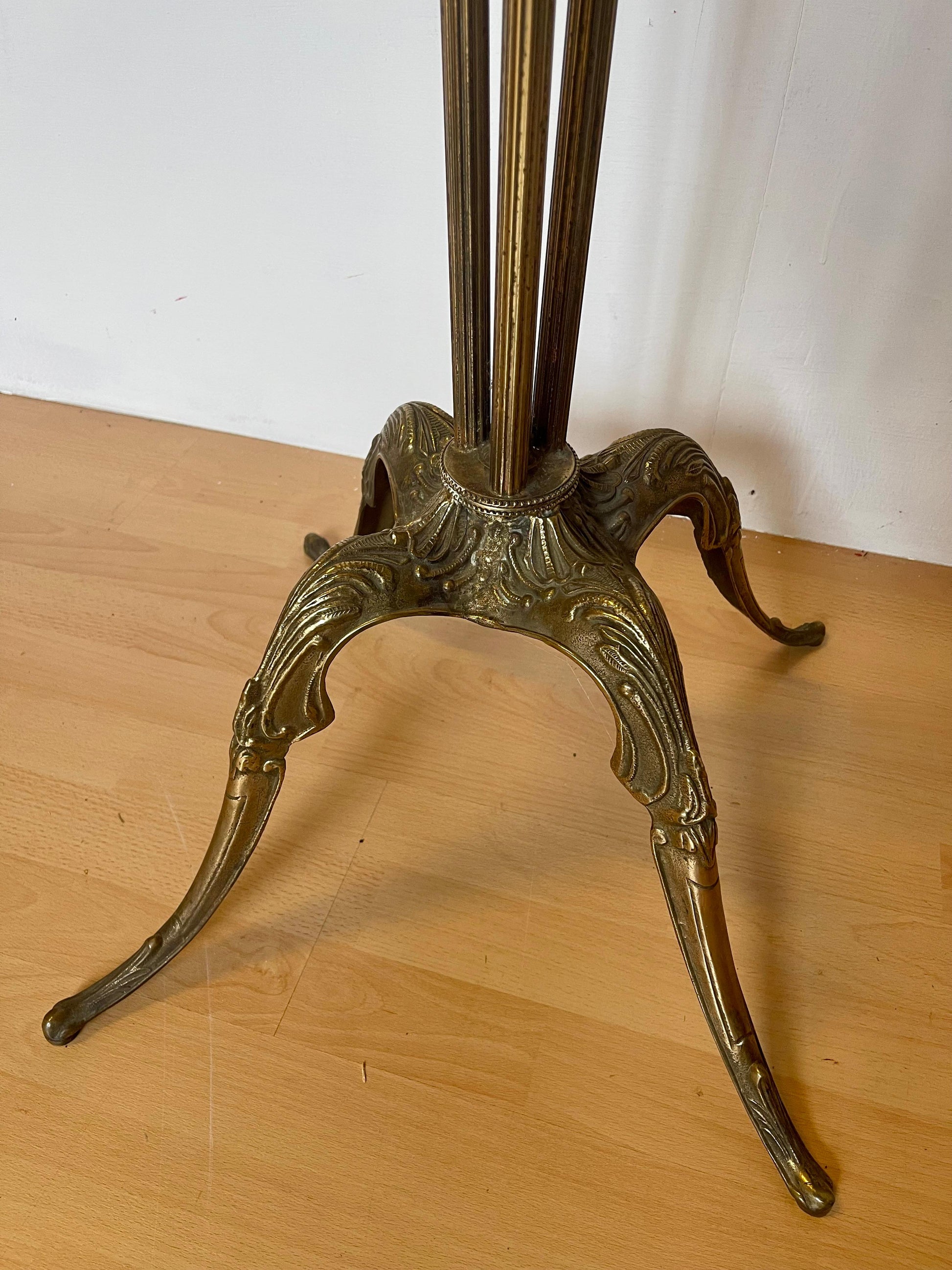 Raro Appendiabiti in ottone 1980