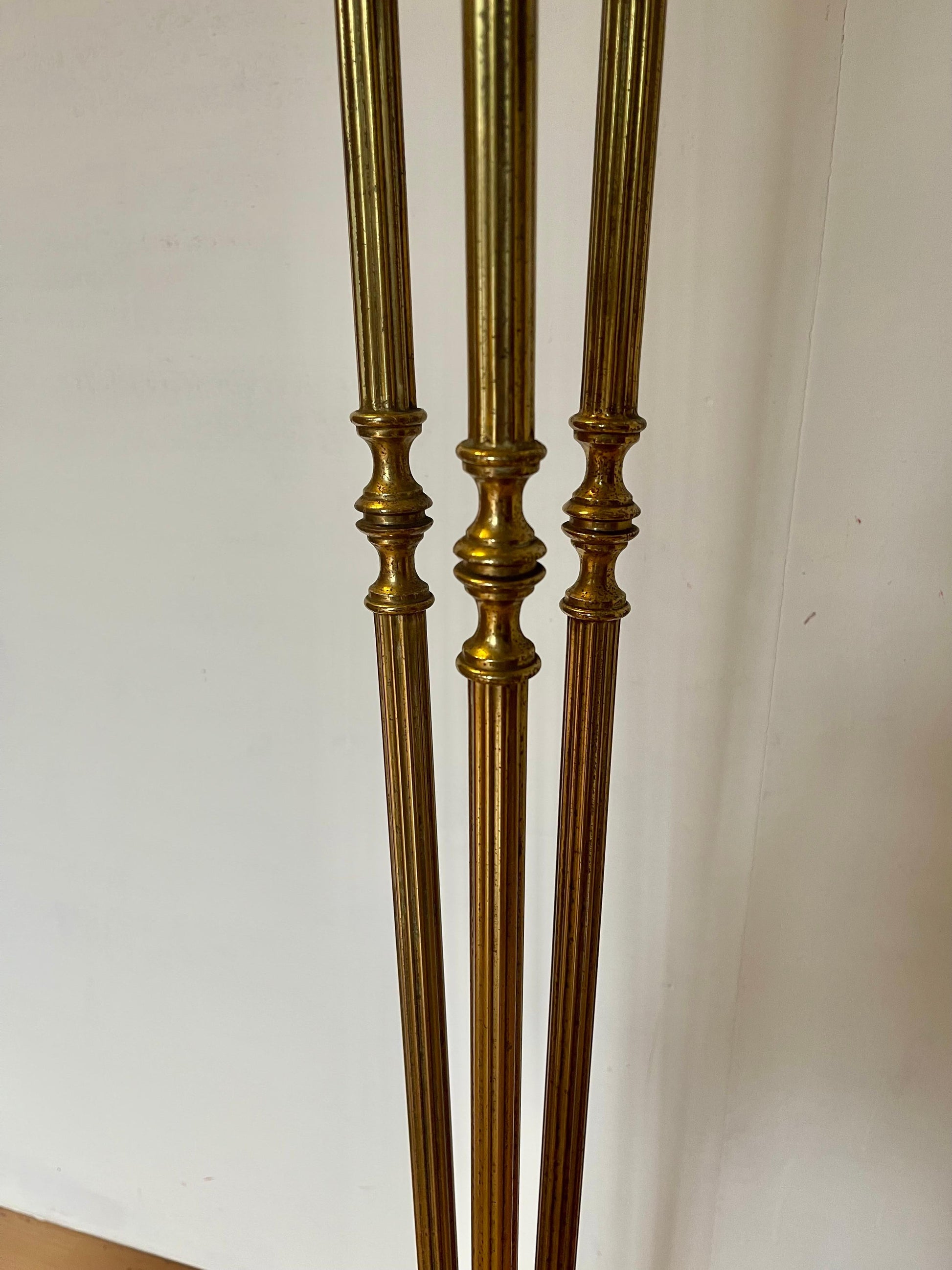 Raro Appendiabiti in ottone 1980