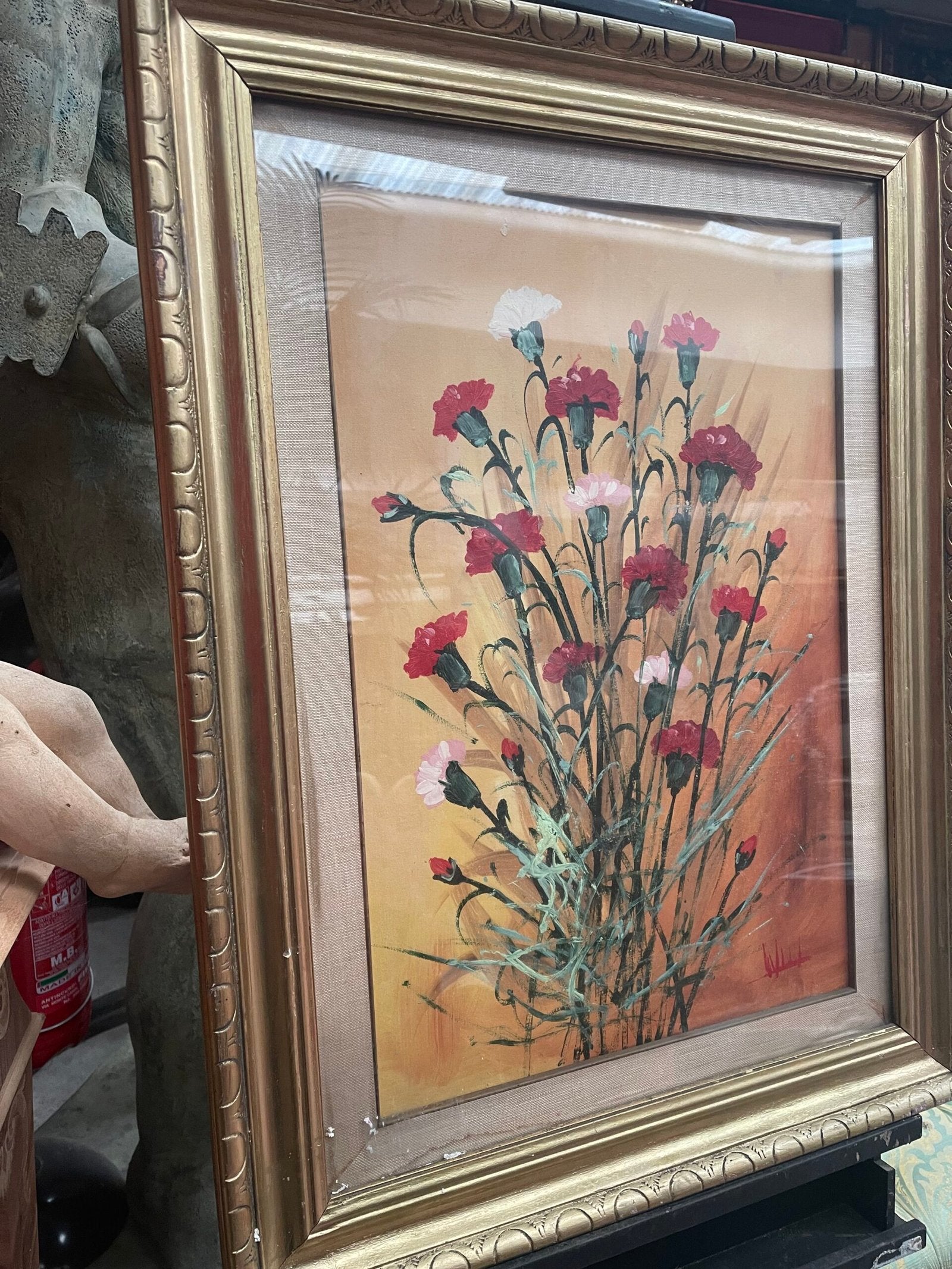 Vibrante Dipinto a Olio