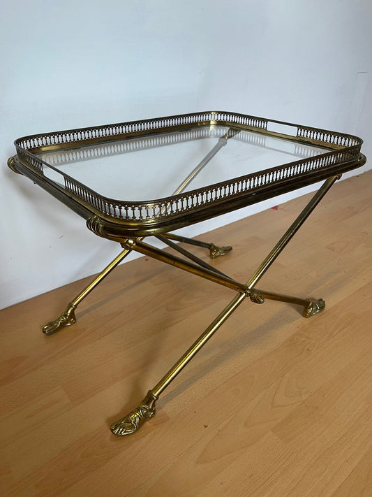 Tavolino Empire con Gambe a Zampa di Leone