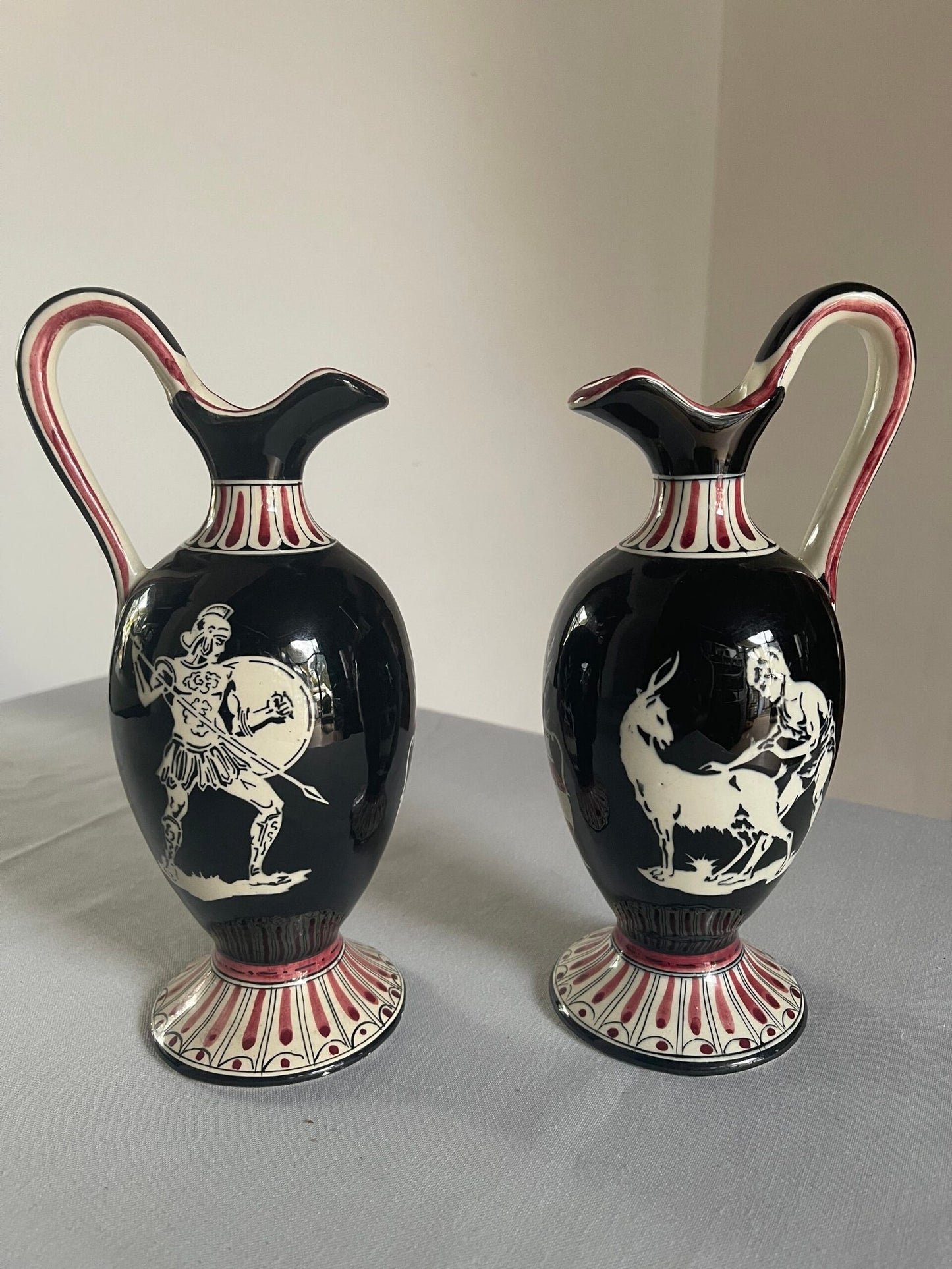 Coppia di Vasi "Black Basalt"