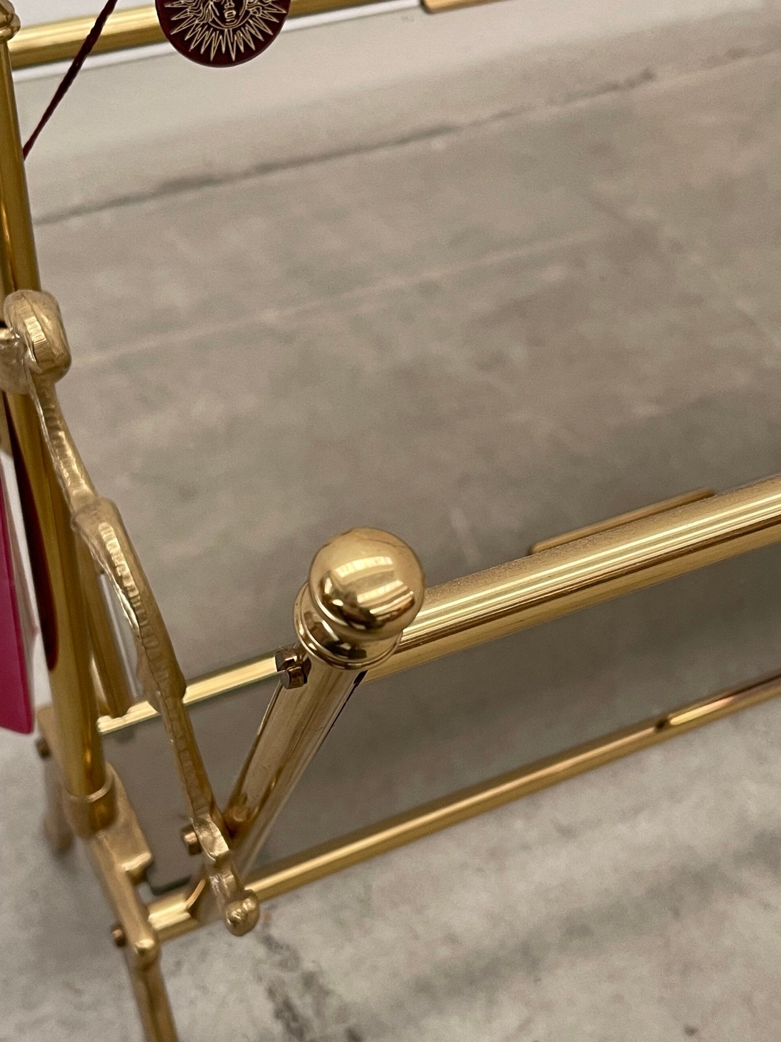 Portariviste in ottone dorato italian anni ’60