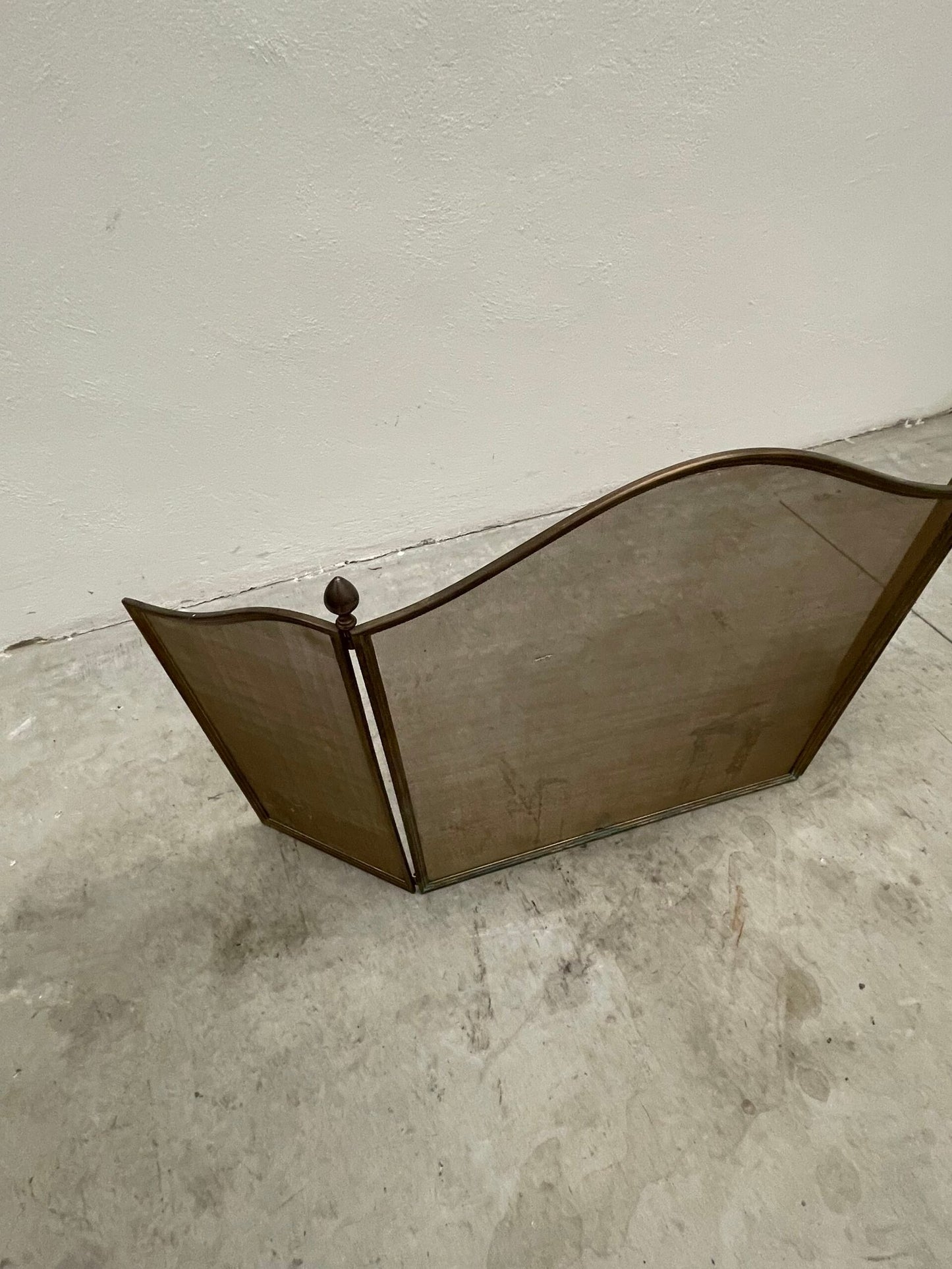 Parascintille vintage in Ottone con Tre Ante