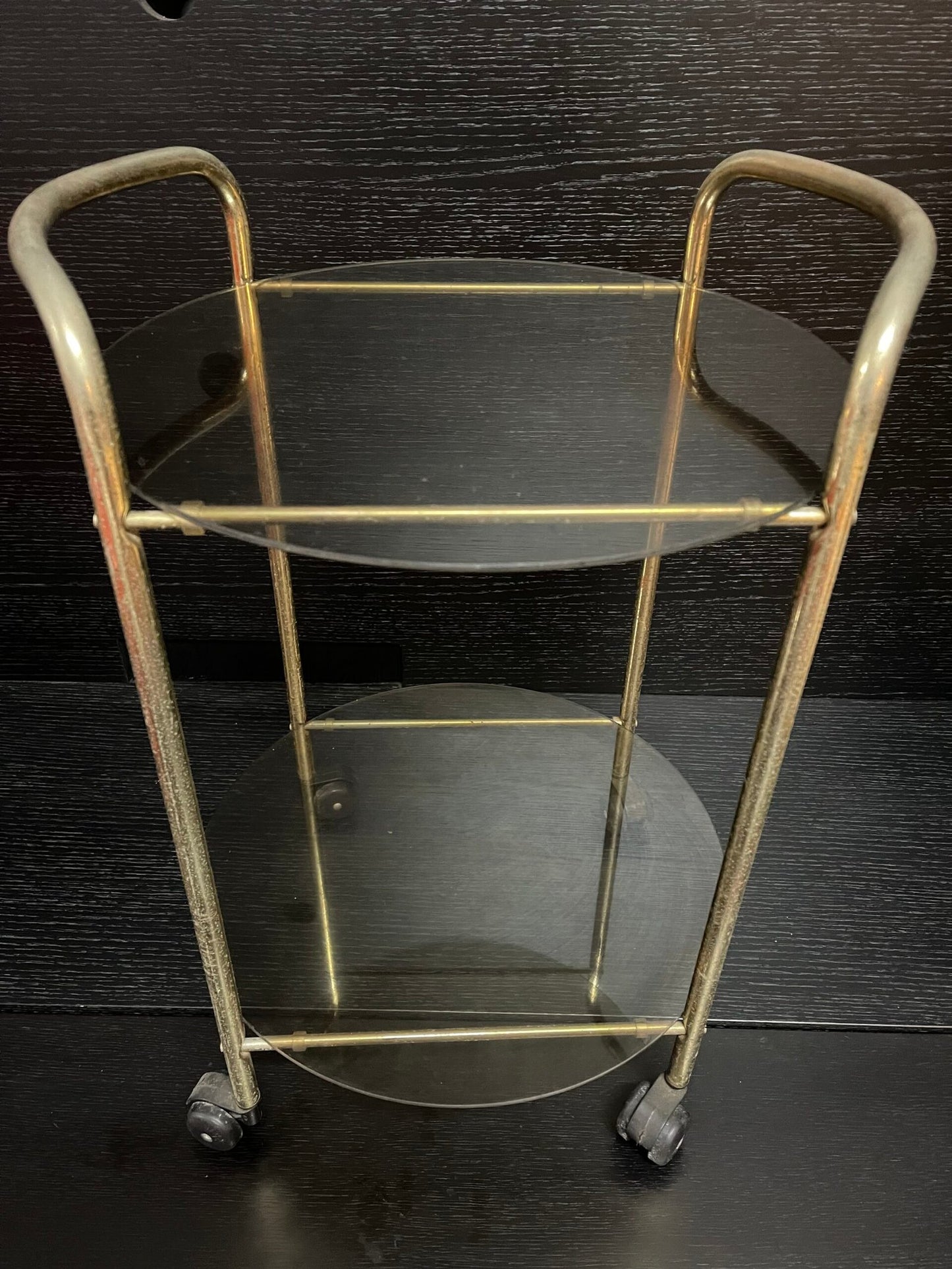 Carrellino portavivande vintage in metallo