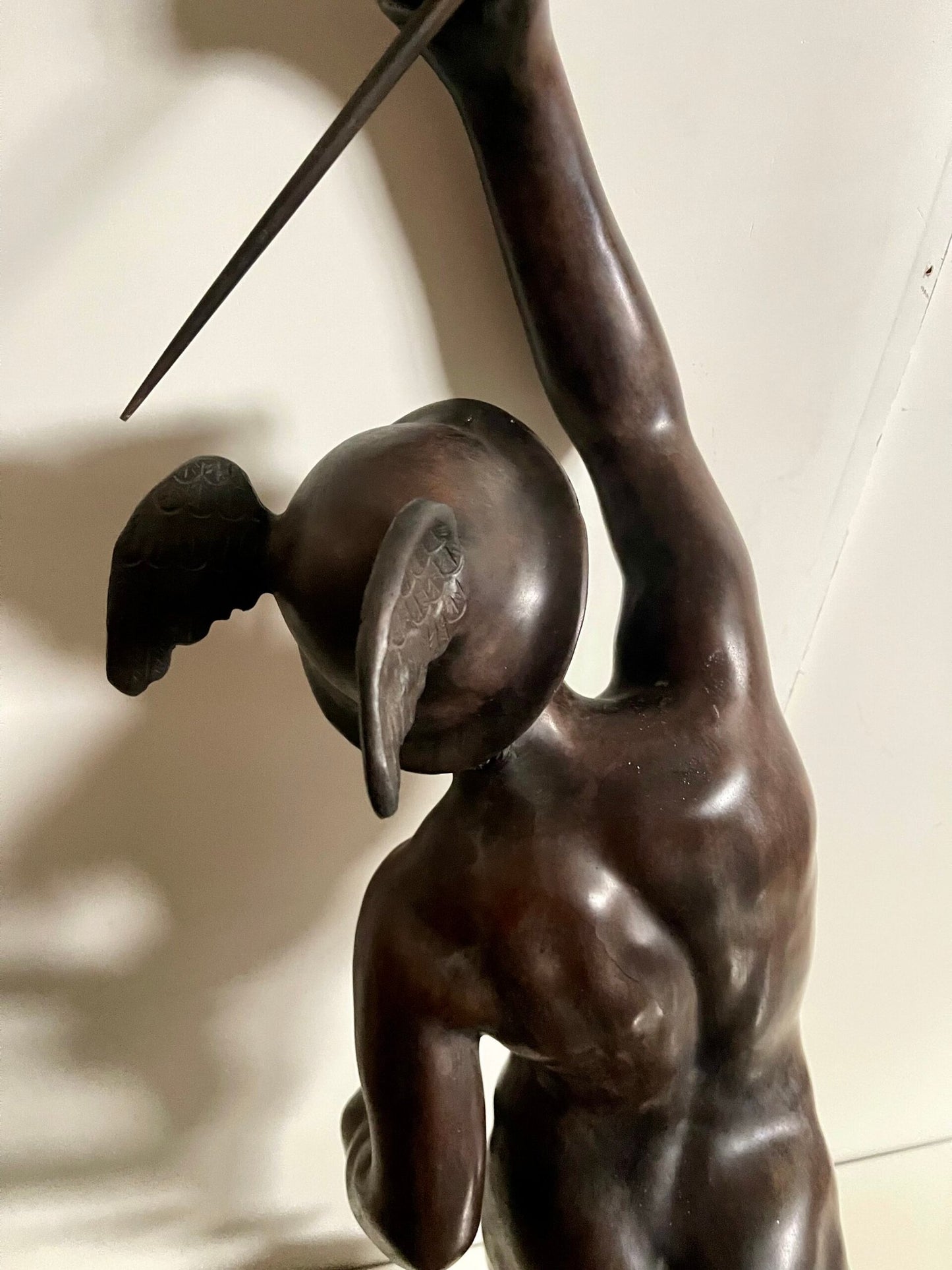Scultura in Bronzo di Mercurio (Ermes) – Arte Classica Dinamica