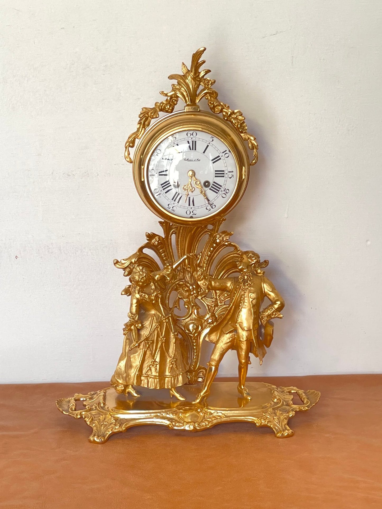 "Amore alla Corte - orologio da Caminetto Nobiliare"