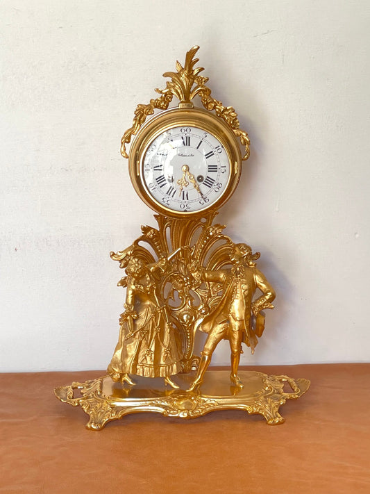 "Amore alla Corte - orologio da Caminetto Nobiliare"