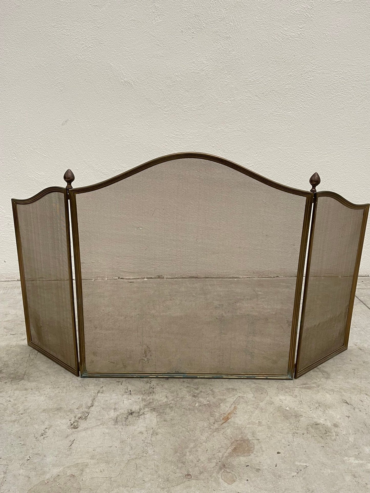 Parascintille vintage in Ottone con Tre Ante