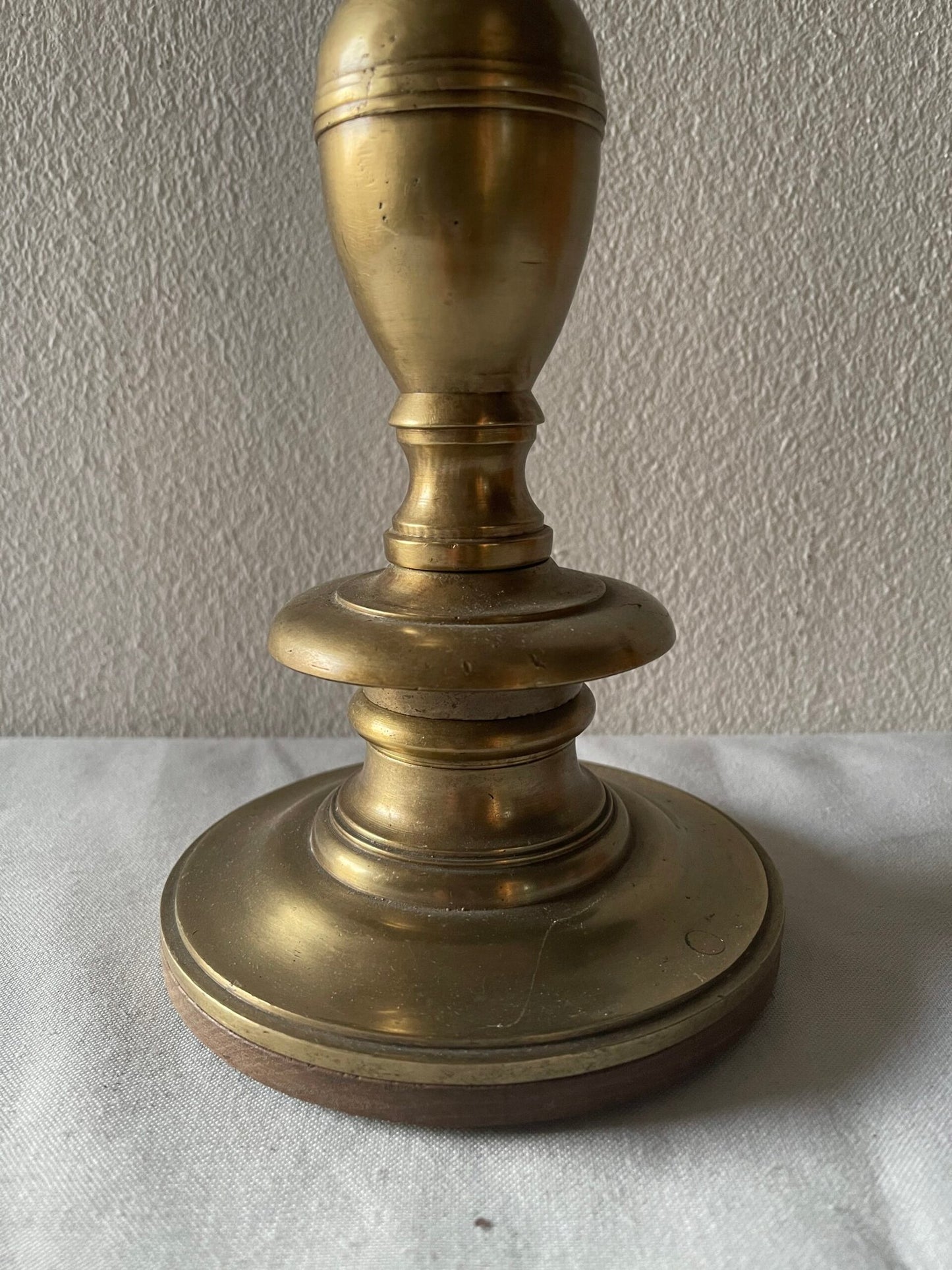 Grande Candelabro a 7 Braccia in Otto Massiccio, Design "Ponte"