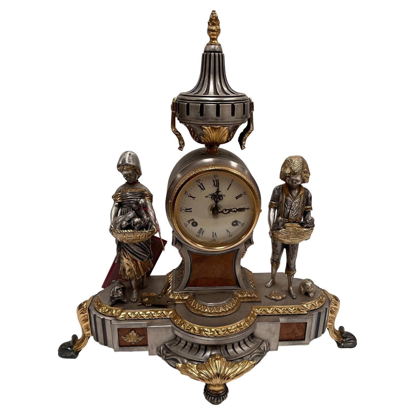 Antico orologio oro argento