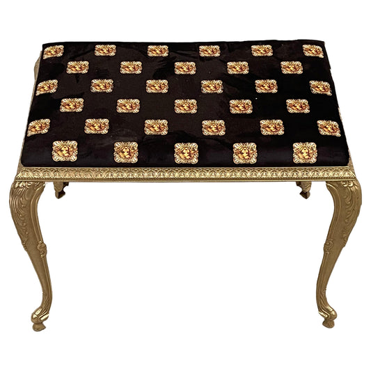 Piccola panchina nera style vintage