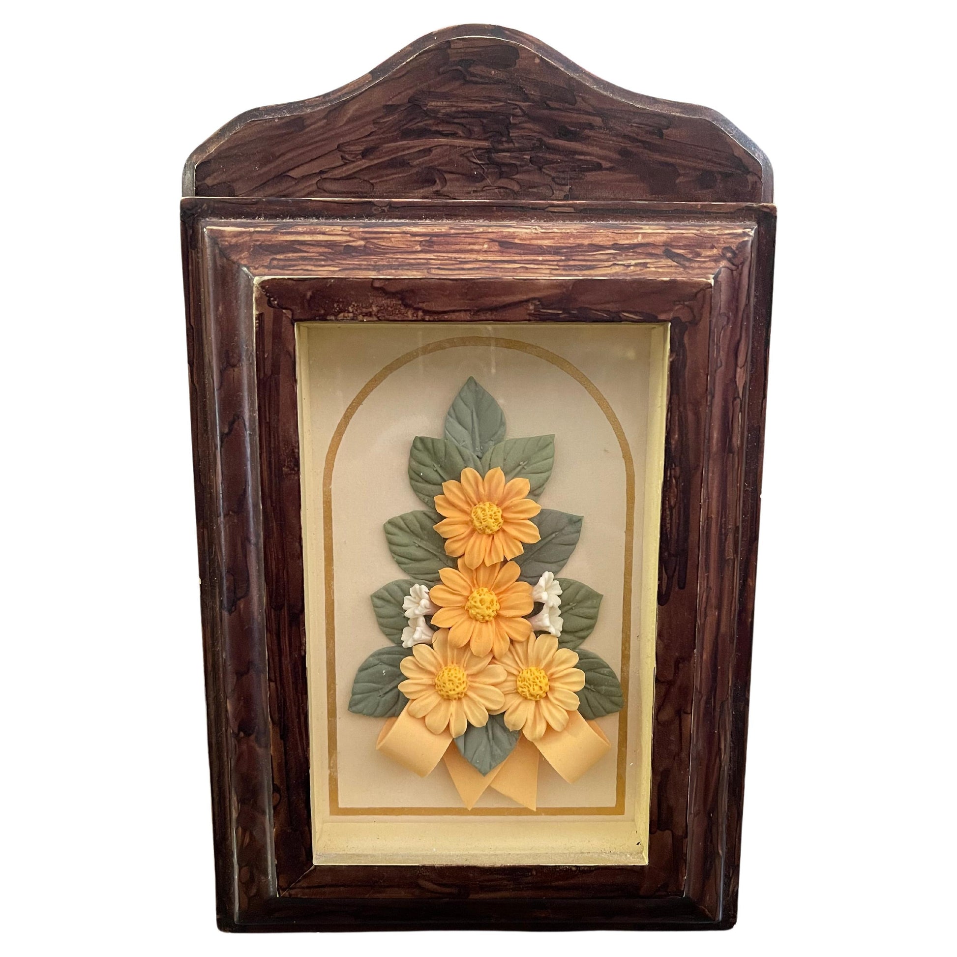 Appendichiavi angoli in legno vintage