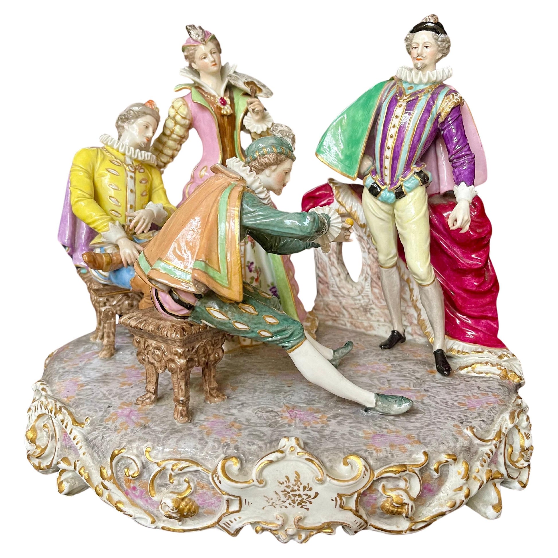 Famosa porcellana di Meissen antica XVII