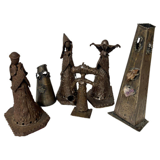 Bellisimo gruppo di scultura style Cesare zancanaro