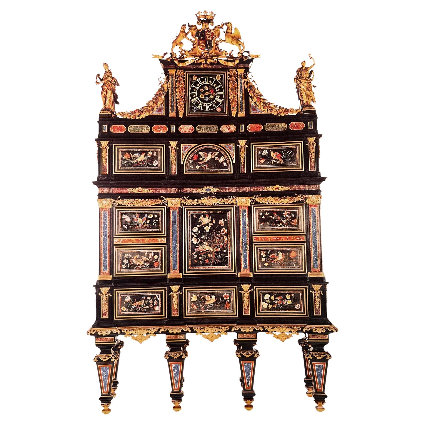 The Badminton Cabinet - Reproduction of the original 1950 Italy