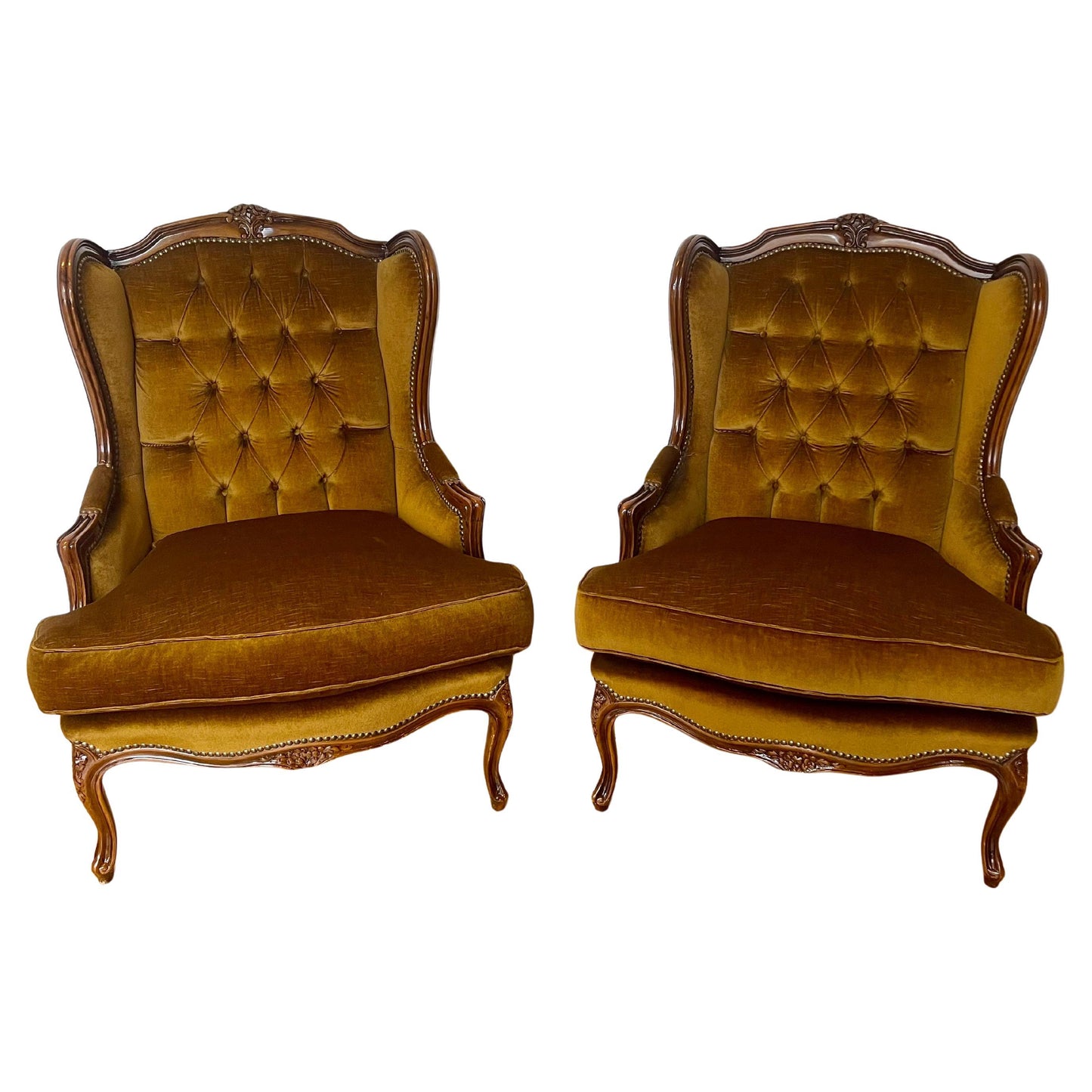 Belllisima Coppia Poltrone stile veneziano XX