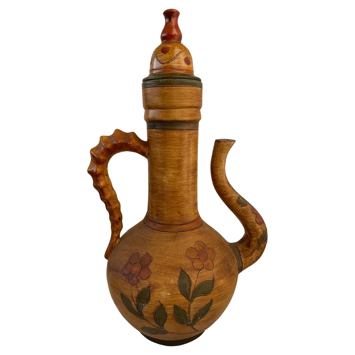 Teiera in terracotta italia anni '40