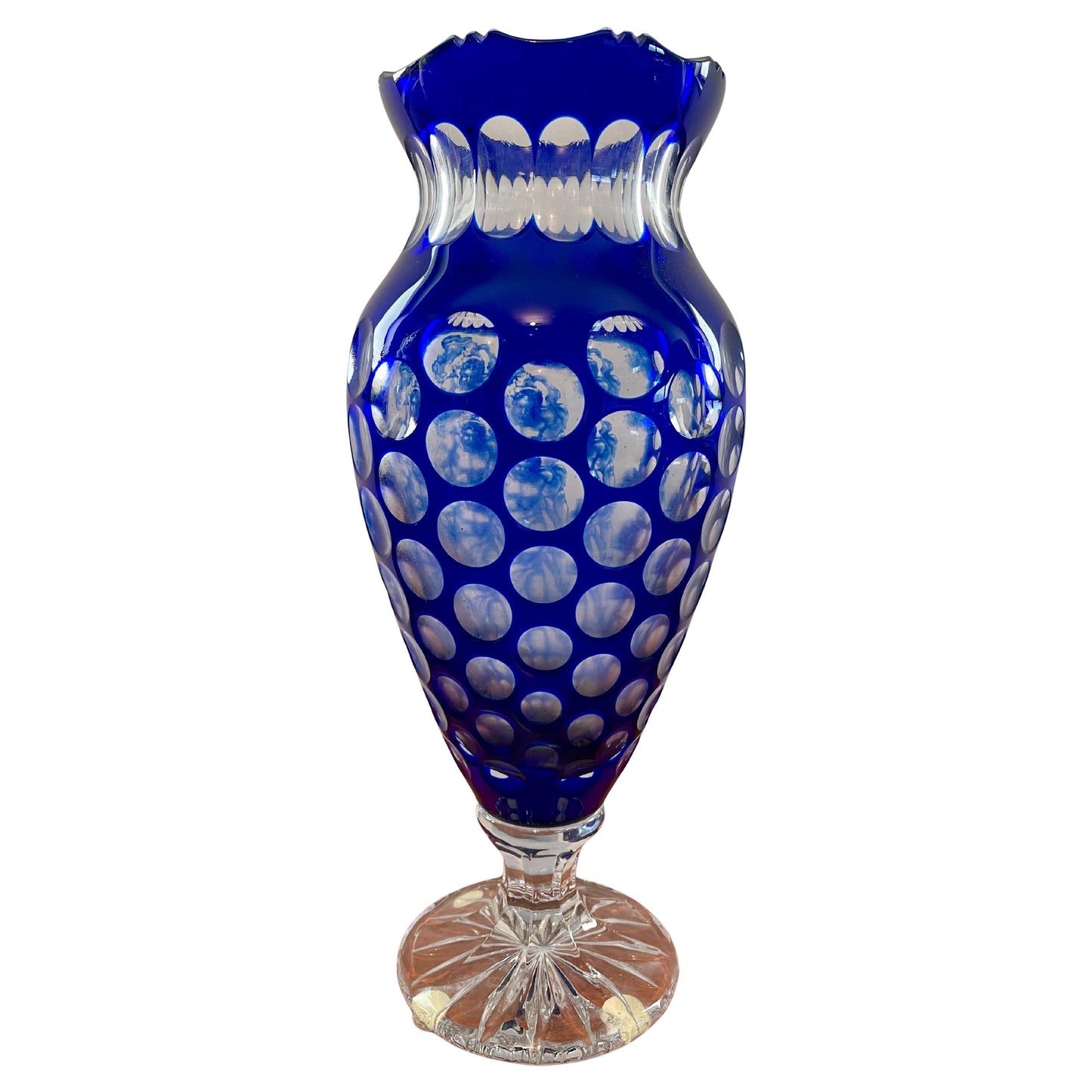 Vaso in cristallo bohemia Classici XX secolo