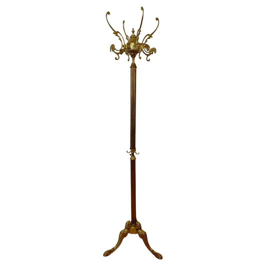 Appendiabiti da terra in stile antico, stile hollywood regency anni '50