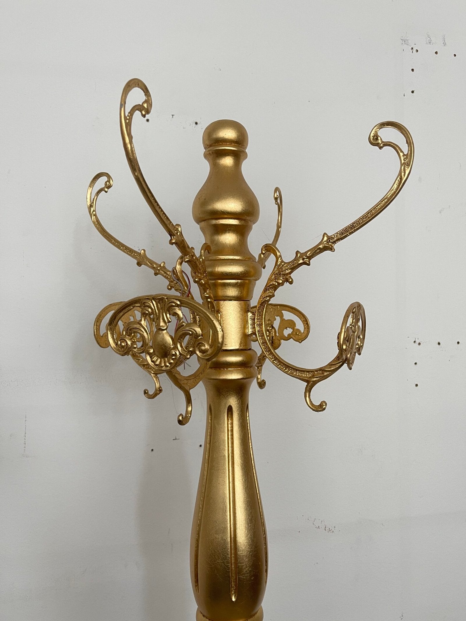 Appendiabiti da Terra Barocco Dorato «Regal Elegance»