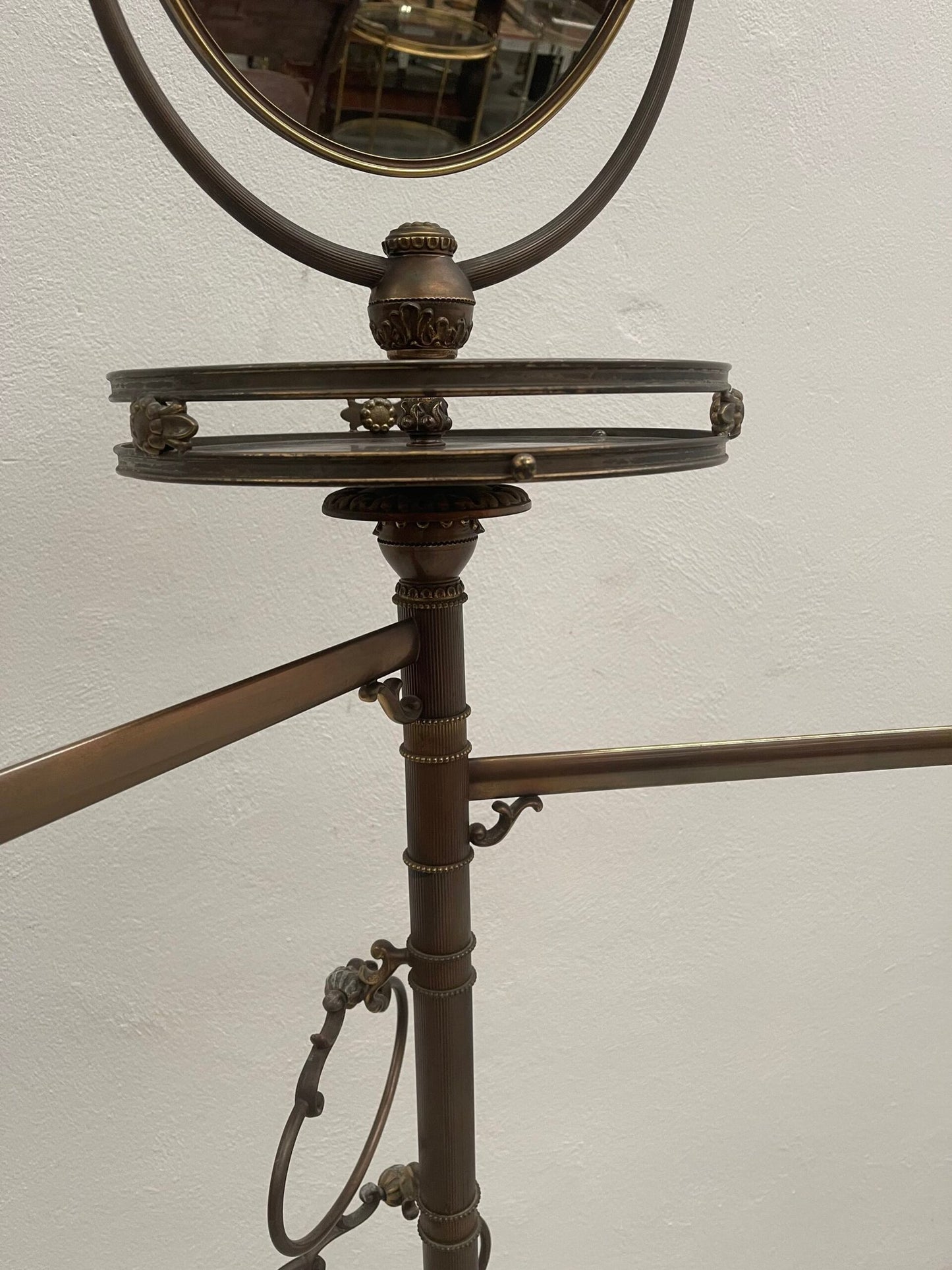 Appendiabiti con specchio Italian anni '50