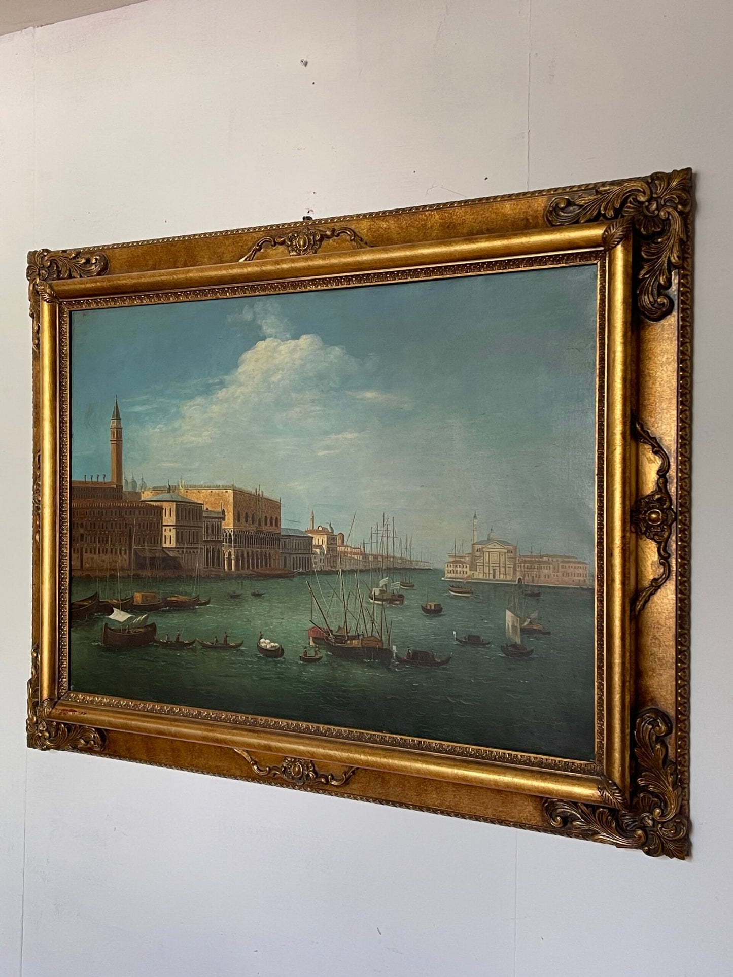 "Incanto Veneziano: Dipinto Storico"