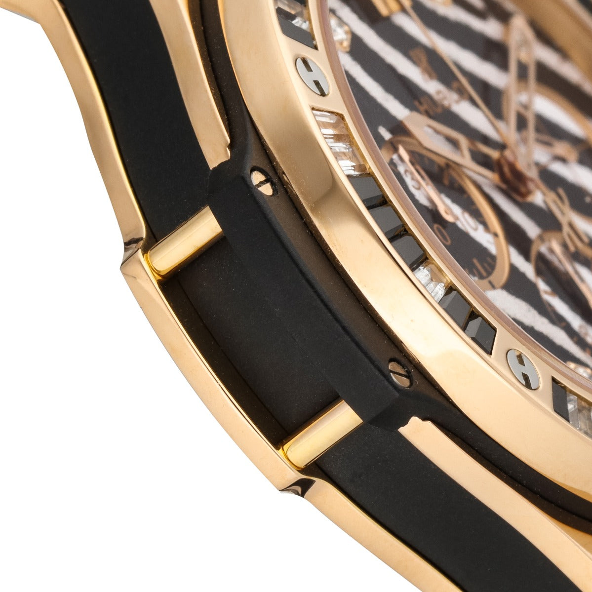 BIG BANG ZEBRA LIMITED EDITION 250PC 341.PX.7518.VR.1975 ROSE GOLD FULL SET YEAR 2021 41MM