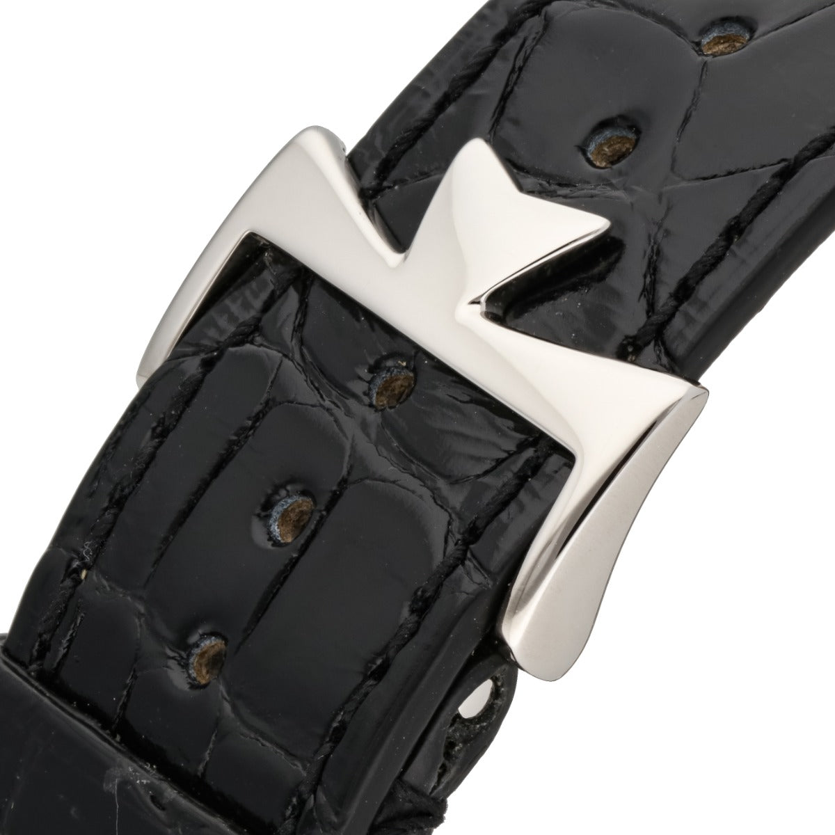 PATRIMONY 47245/000G RETROGRADE CALENDAR 31 DAYS WHITE GOLD 18KT 37MM YEAR 2003